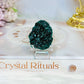 Rare Green Dioptase Specimen On Stand 4cm
