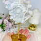 High Grade Flower Agate Fairy | Angel on Stand 19cm