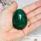 Chrysocolla Egg on Stand 5cm 100g