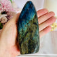 Large Chunky 12.5cm 466gram Labradorite Polished Freeform