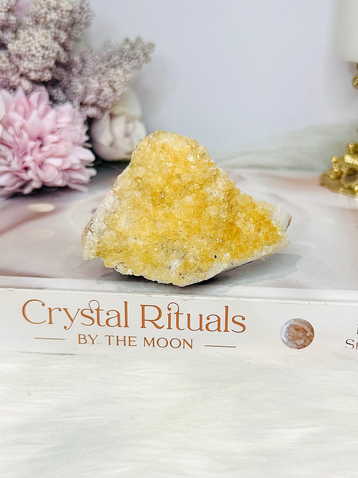 Citrine Cluster 111g