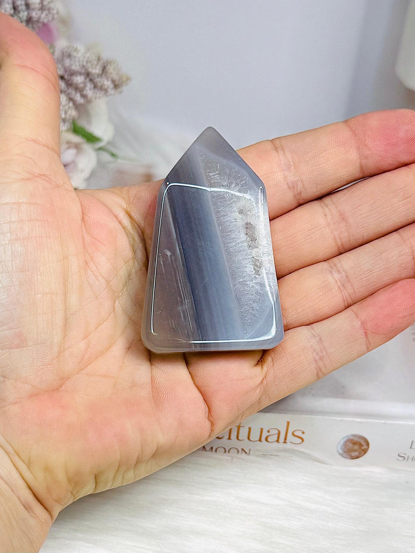 Druzy Agate Tower 6.5cm