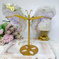 Amethyst In Quartz Wings on Stand 19.5cm
