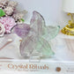 Fluorite Star Fish On Stand 9cm