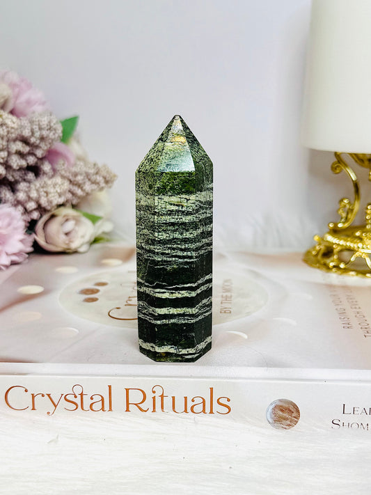 Zebra Jasper Tower 8.5cm