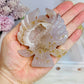 Druzy Agate Carved Angel 9cm