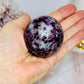 Purple Mica Sphere On Stand 233g