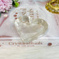 Clear Quartz Chunky Heart Bowl 7.5cm