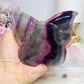 Rainbow Fluorite Carved Butterfly Bowl 9cm