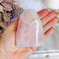 Natural Chunky Rose Quartz Polished Freeform 8cm