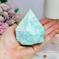 A Rare Stone ~ Chunky Natural Inca Turquoise Carved Freeform | Tower 7cm 233g
