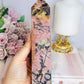 Large Rhodonite Tower 19cm 600g