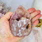Druzy Pink Amethyst Freeform | Flame 10cm 239g