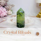 Small Prehnite Tower 6cm