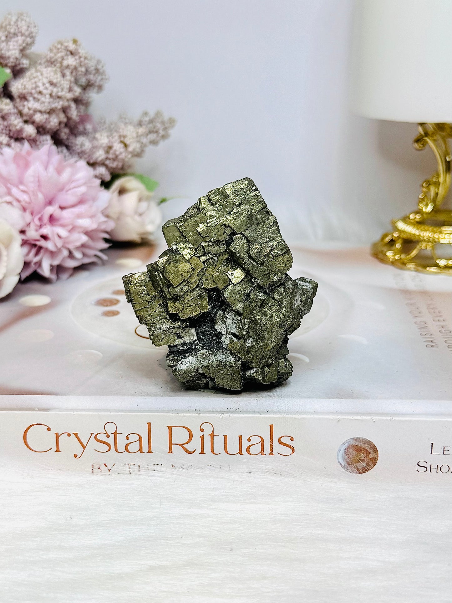 Natural Pyrite Cluster 239g