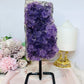 Large Amethyst Cluster Slab On Stand 21cm