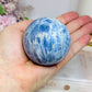 Blue Kyanite Sphere on Stand 397g On Stand