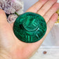 AAA Grade Malachite Carved Bowl 7.5cm