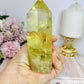 Citrine Tower 21cm Inc Stand