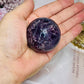High Grade Purple Fluorite Sphere on Stand 163g