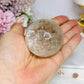 High Grade Light Smokey Quartz Sphere with Rainbows on Stand 186g