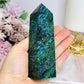 Natural Azurite Malachite Tower 13cm 280g