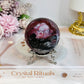 High Grade Mexican Lace Agate Sphere on Stand 334g for