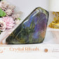 Large Labradorite Freeform with Pink & Purple Flash 847g 13.5cm