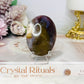 Ocean Jasper Palm Stone (stand is display only)