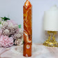 Tall Carnelian Tower 15.5cm