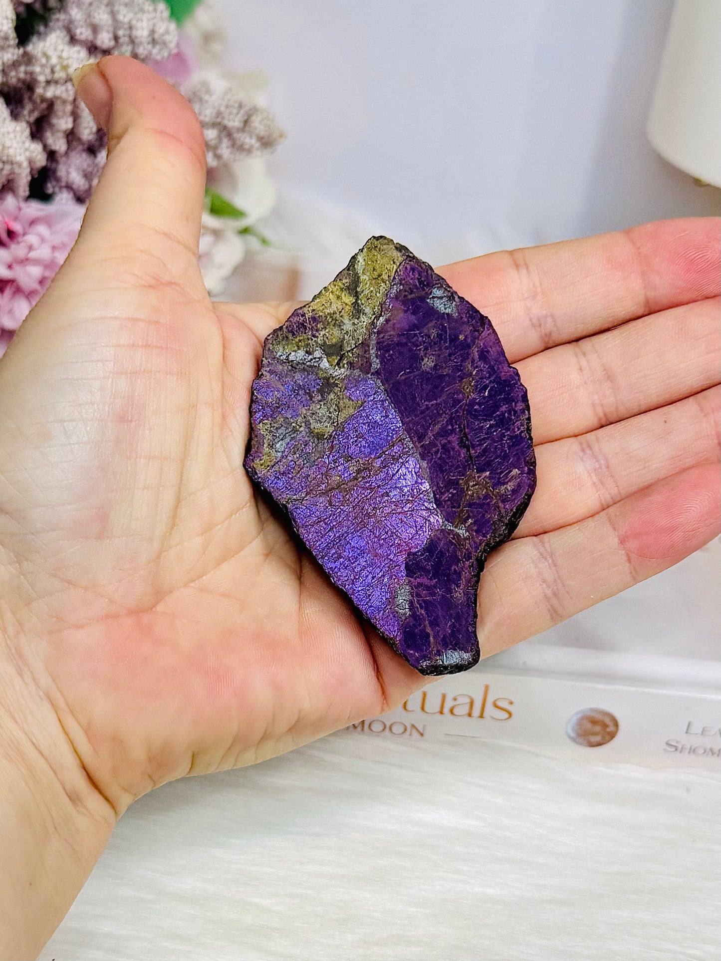 High Grade Purpurite Slab 8cm