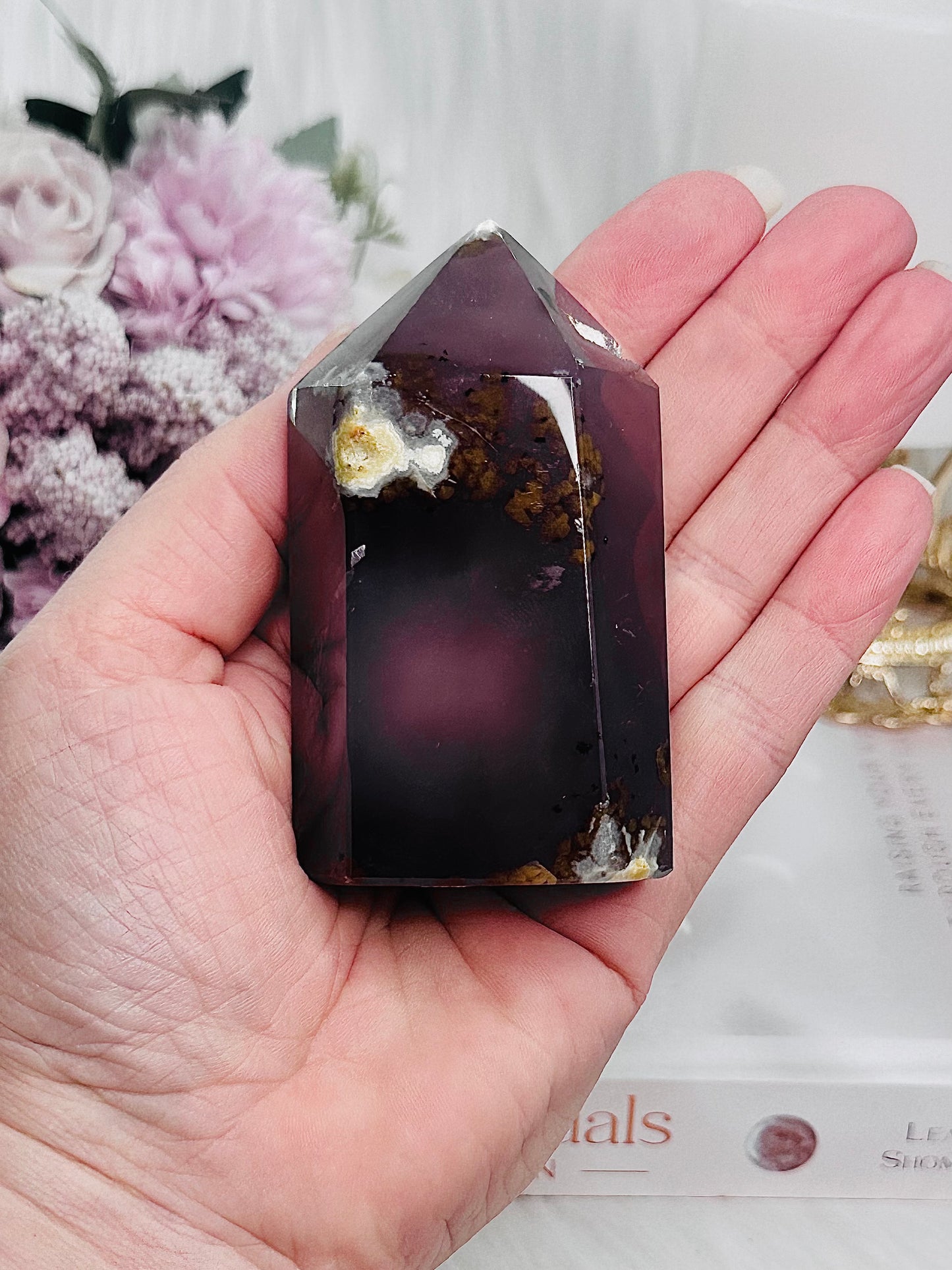 Truly Stunning Druzy Agate Tower From Brazil