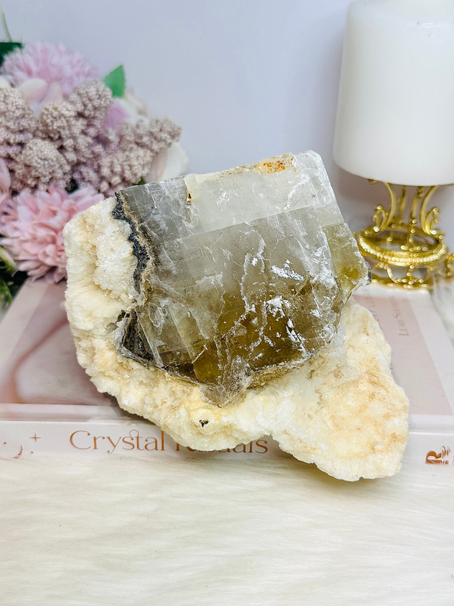 Large Natural Calcite Specimen 1.3KG
