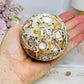 Large Money Agate Druzy Sphere on Stand 389g