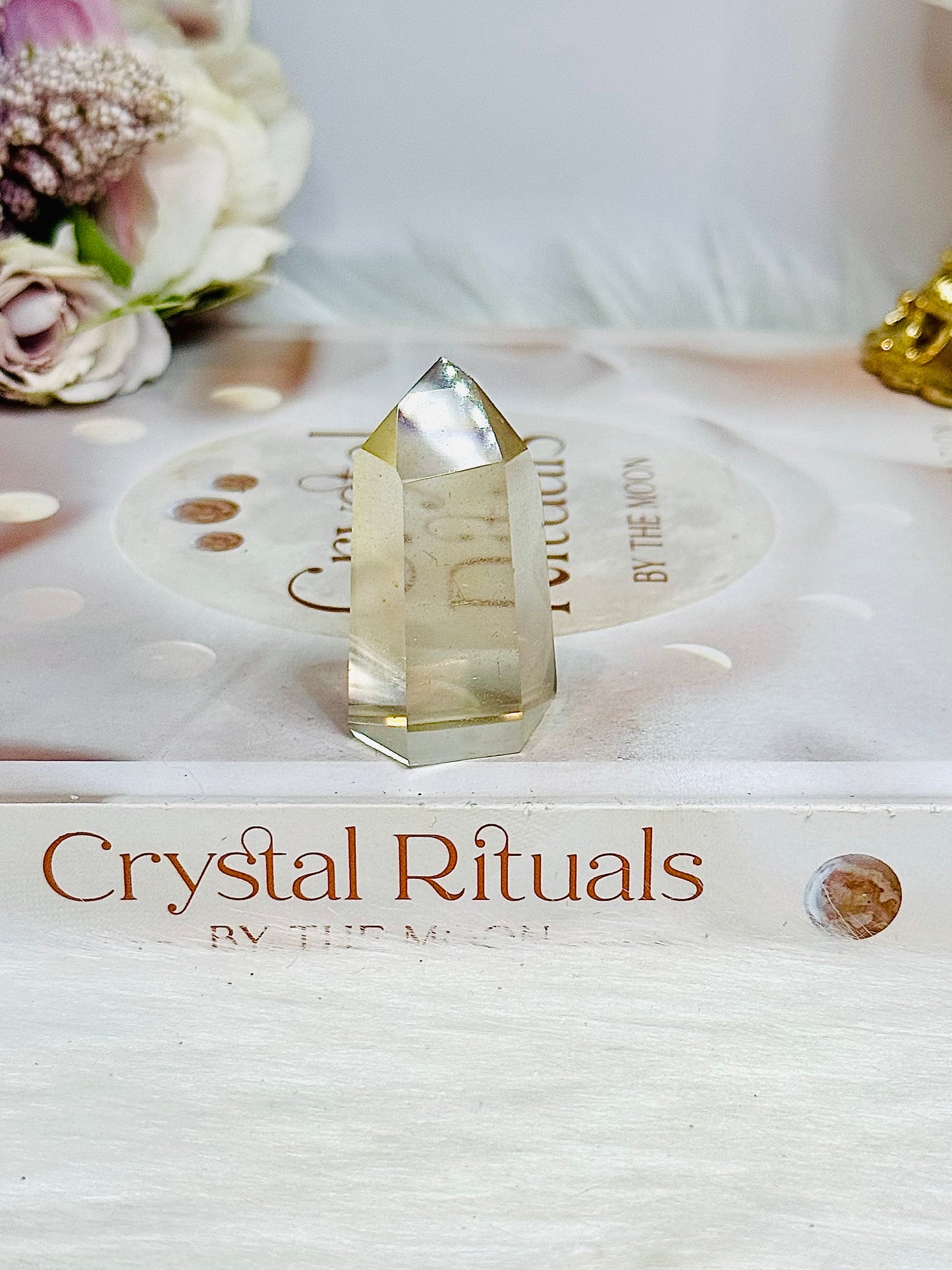 Natural Citrine Tower | Point 5cm