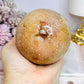 Large Druzy Pink Amethyst Sphere on Stand 602g