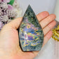 Labradorite Freeform with Purple Flash 10cm