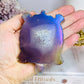 Angel Aura Carved Agate Turtle 10cm