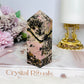 Rhodonite Chunky Tower 9.5cm 302g
