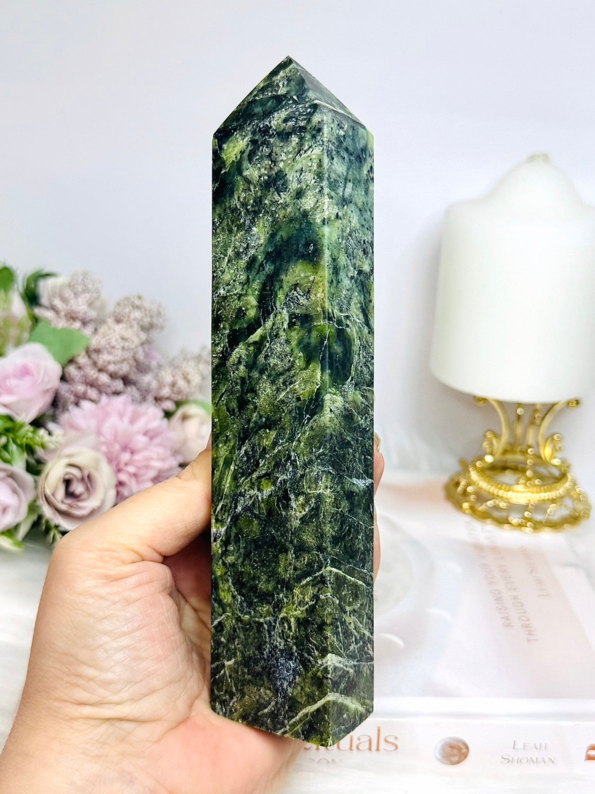 Green Jade Tower 18cm