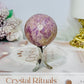 Phosphosiderite Sphere On Stand 187g