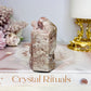 Druzy Pink Amethyst Tower 7.5cm