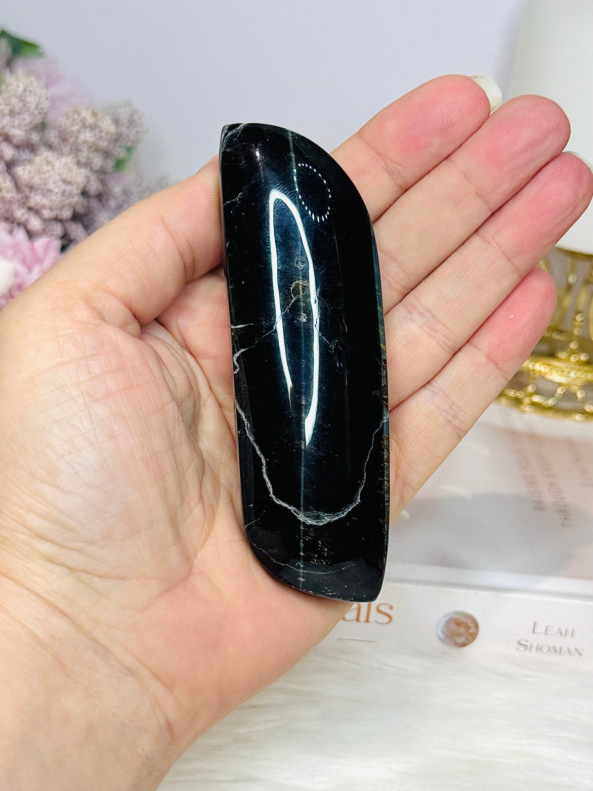 High Grade Rare Blue Tigers Eye Freeform 10cm