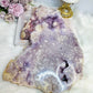 High Grade Pink Amethyst Large Druzy Slab 24.5cm 2.3KG