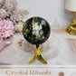Rare Natural Purpurite Sphere On Stand 168g