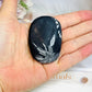 Natural Chrysanthemum Palm Stone (stand is display only)