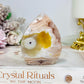 Druzy Agate Flame | Freeform 7.5cm