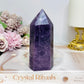 Chunky Lepidolite Tower 11.5cm 336g