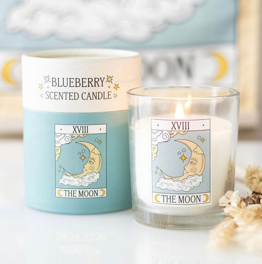 The Moon Vintage Tarot Vanilla Candle