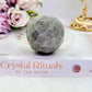 Uniquely Beautiful 184gram Cloud |Grey Quartz Faceted Sphere